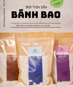 Bột trộn sẵn bánh bao